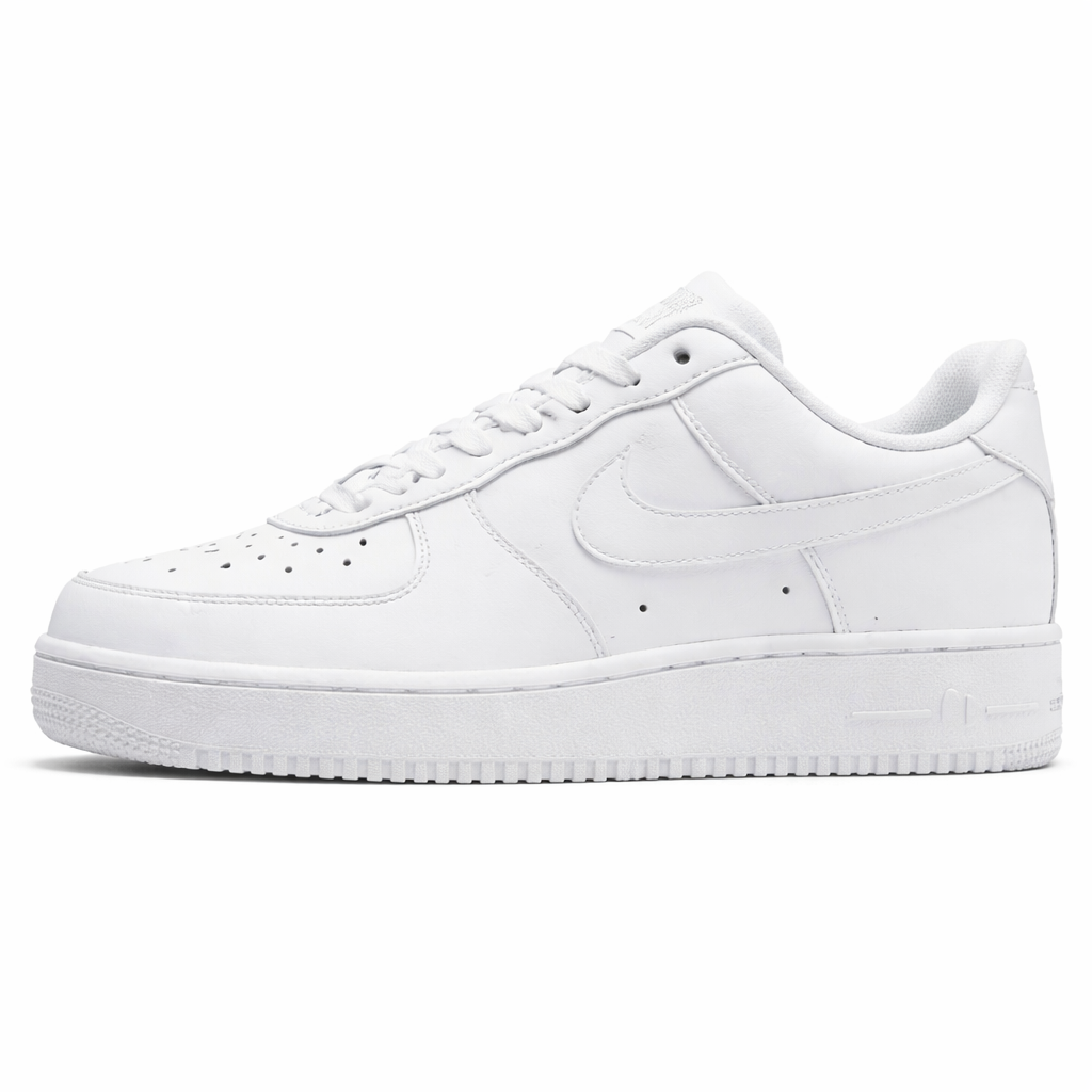 All white AF1