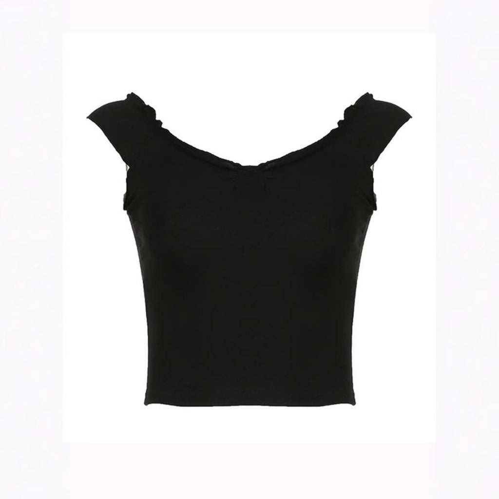 Y2K Ruched Top