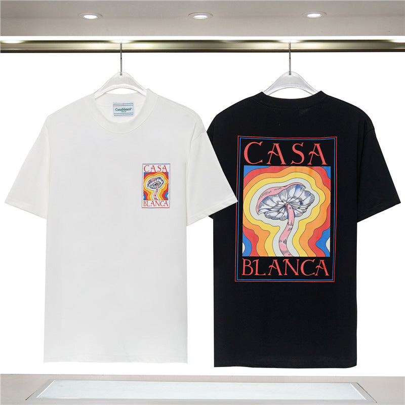 T-shirts graphiques Casablanca et Prada