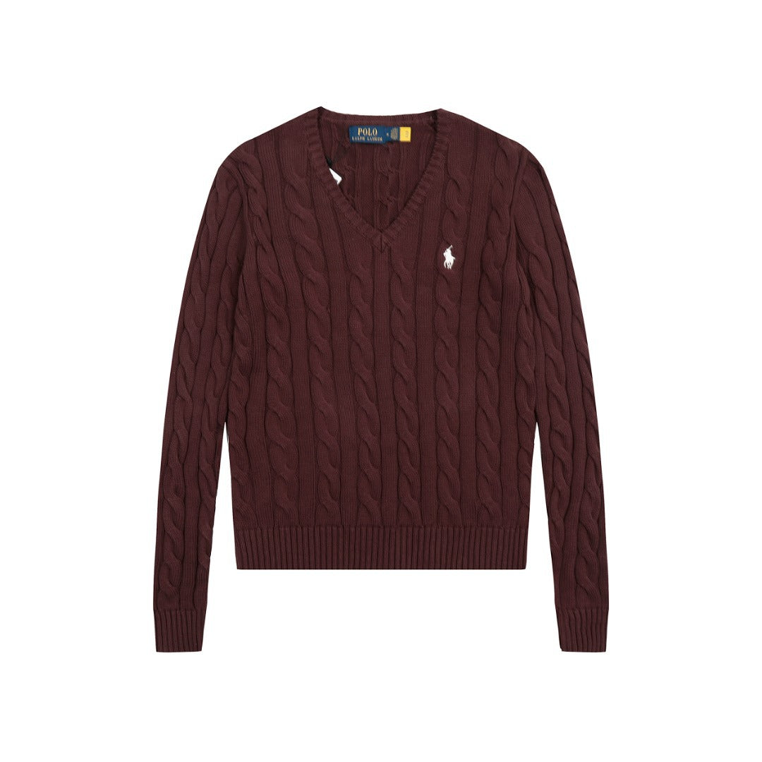Pull brodé Ralph Lauren