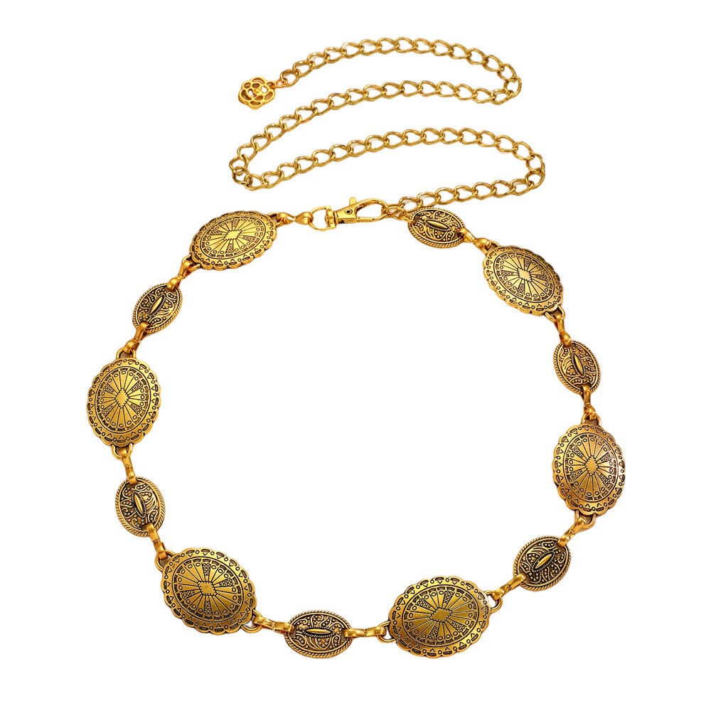 Medallion Chain Belt