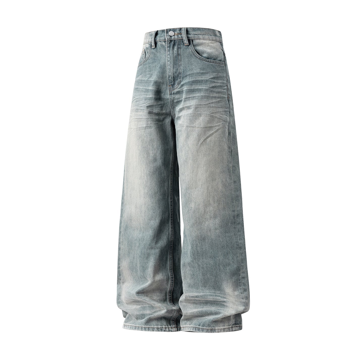 Pantalon en jean coupe décontractée
