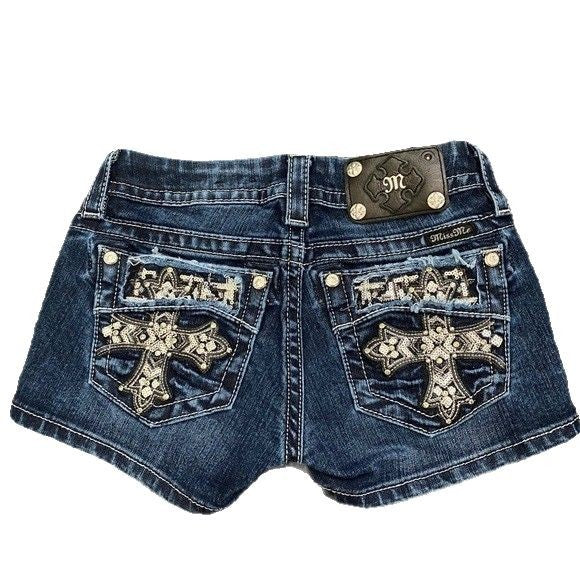 Y2k Short-cut denim