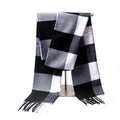 Plaid Wool Scarf