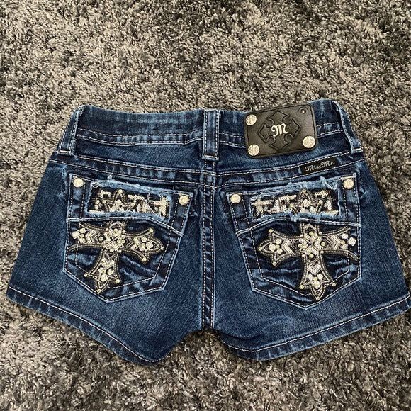 Y2k Short-cut denim