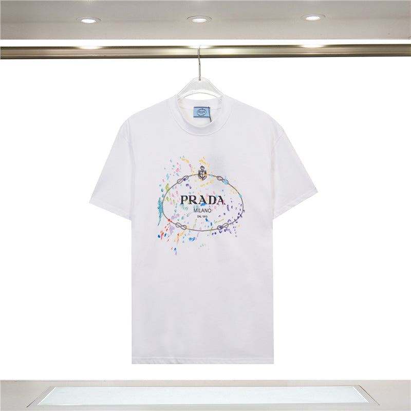 T-shirts graphiques Casablanca et Prada