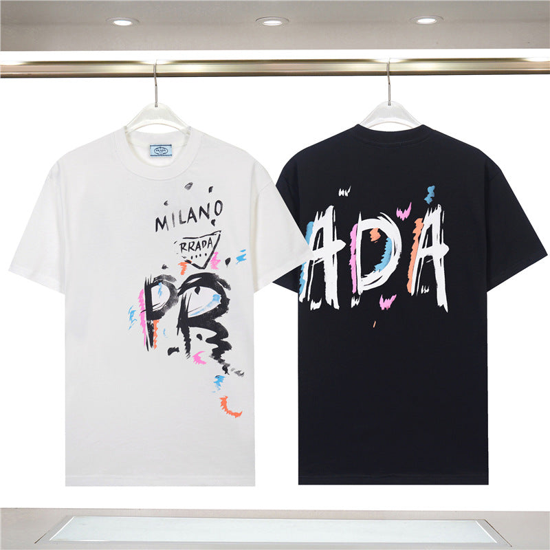 T-shirts graphiques Casablanca et Prada