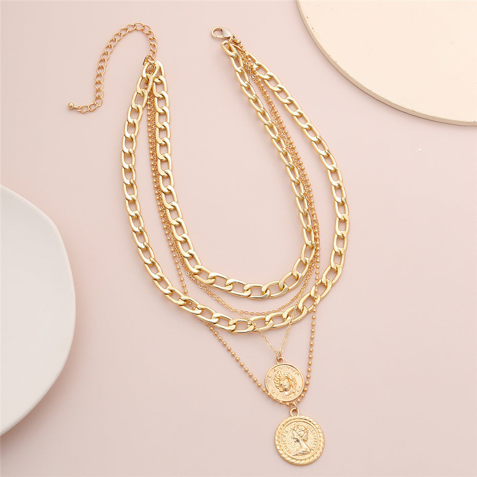 Layered Gold Necklace