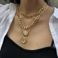 Layered Gold Necklace
