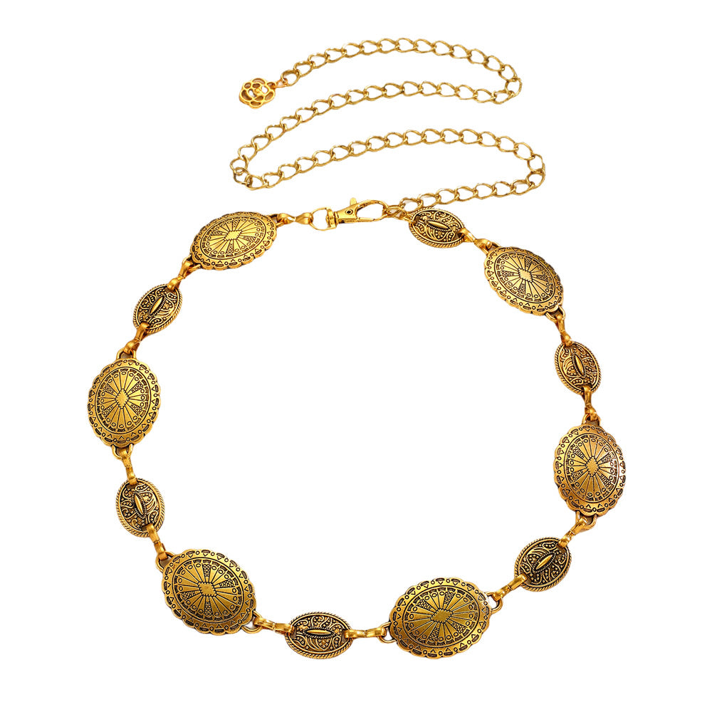 Medallion Chain Belt