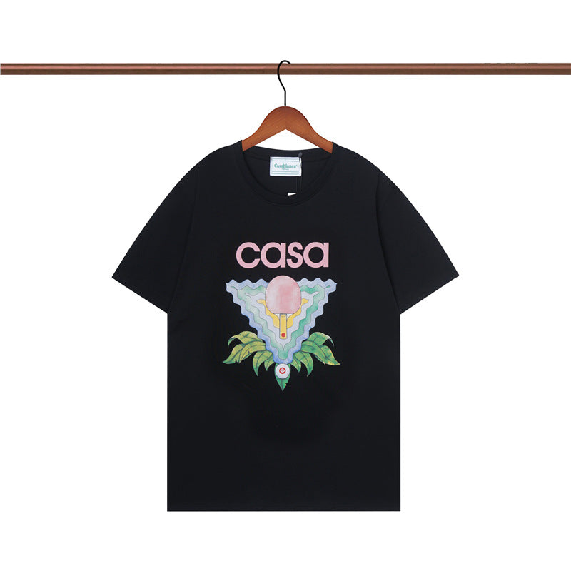 T-shirts graphiques Casablanca et Prada