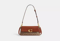 Coach Jet Shoulder Bag In Signature Canvas Shoulder Bag