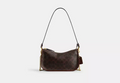 Coach Waverly Bag In Signature Canvas Shoulder Bag