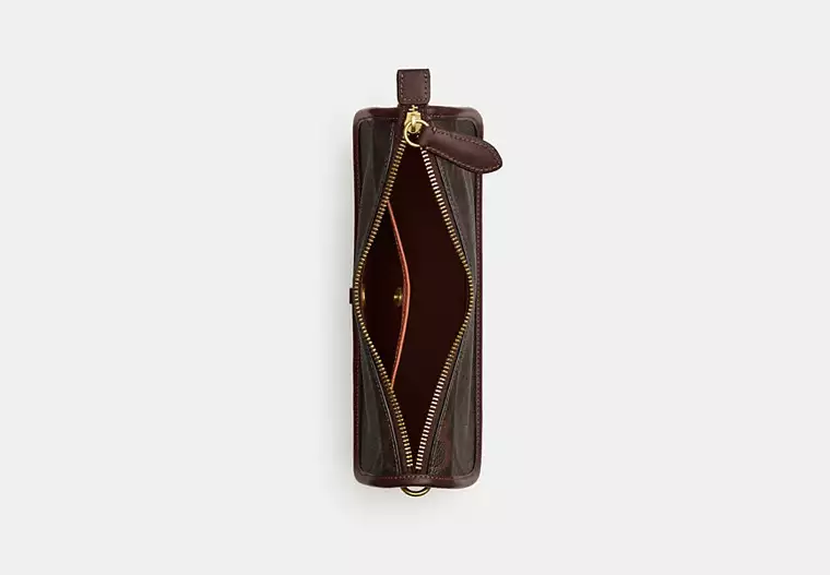 Coach Waverly Bag In Signature Canvas Shoulder Bag