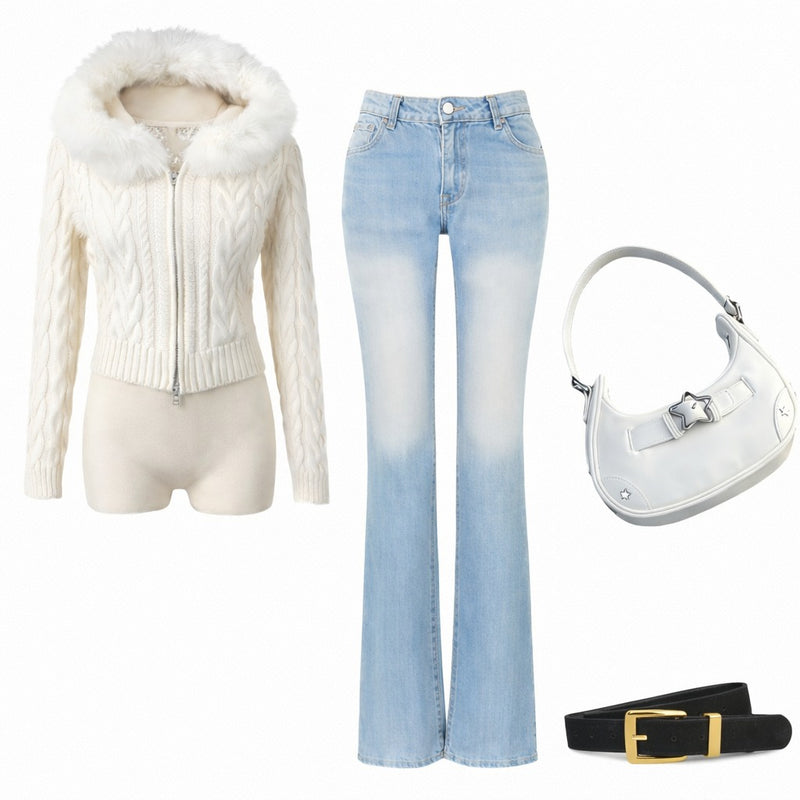 VIRAL OUTFIT - Snowbound Chic Set