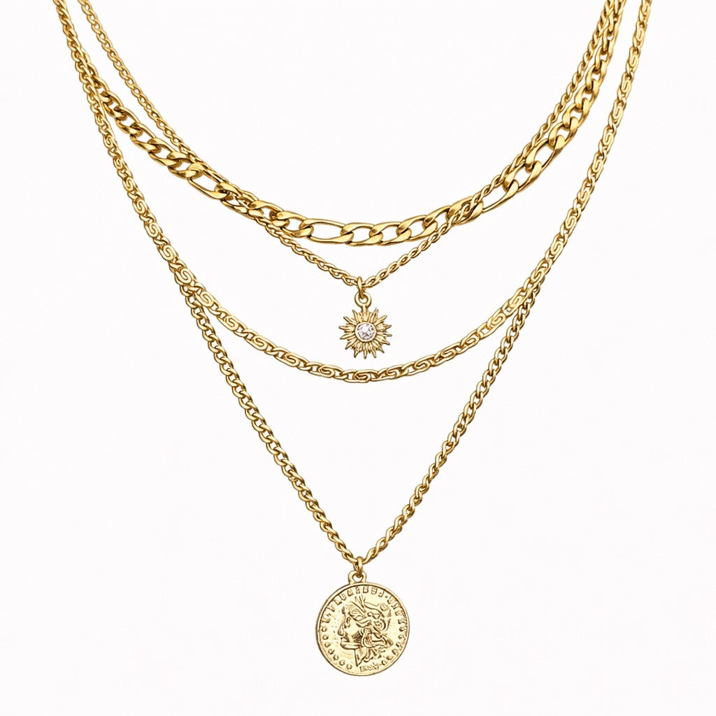 Layered Gold Necklace