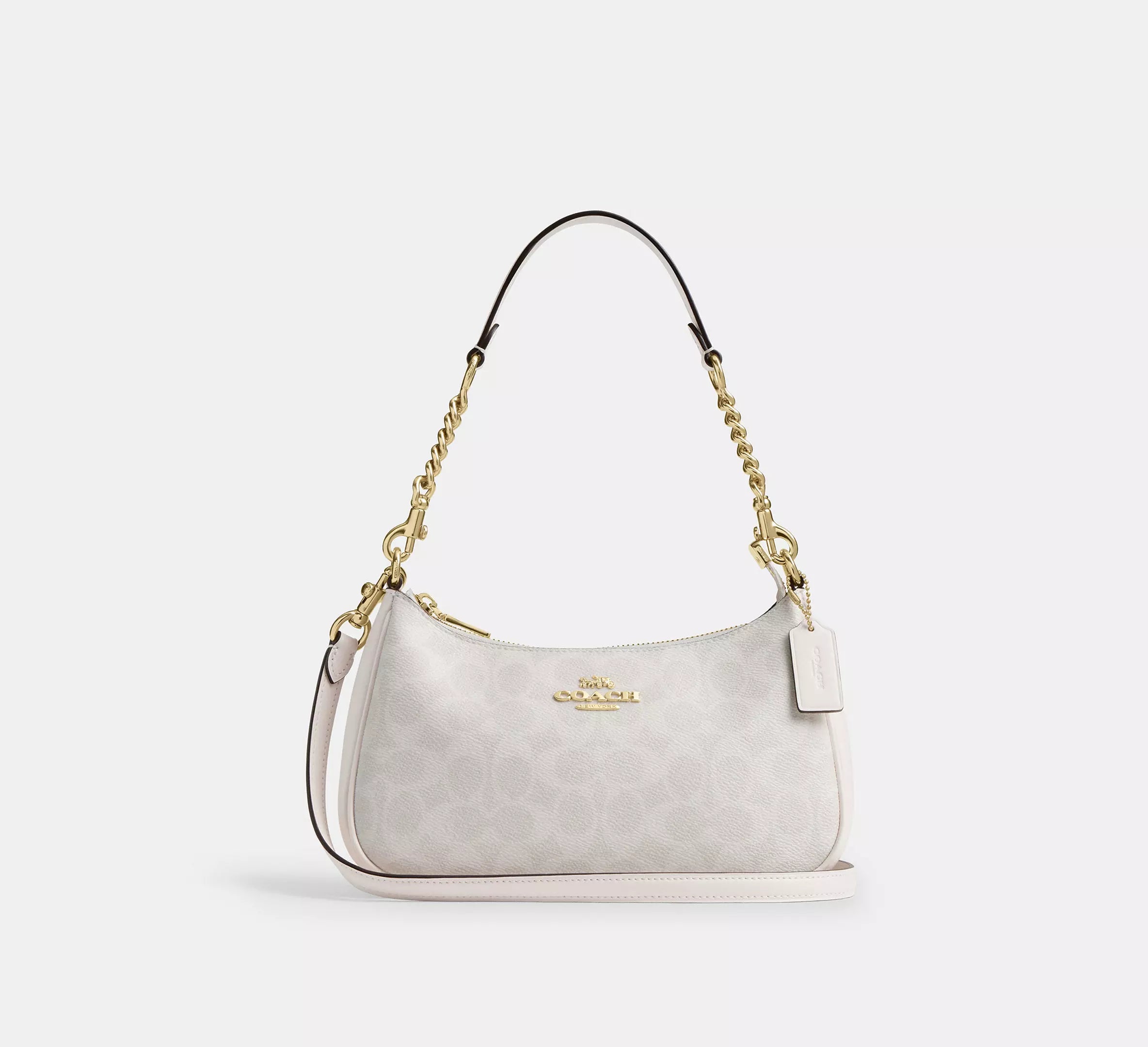 Coach White leather Handbag