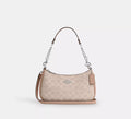 Coach Teri Shoulder Bag In Signature Canvas Sand