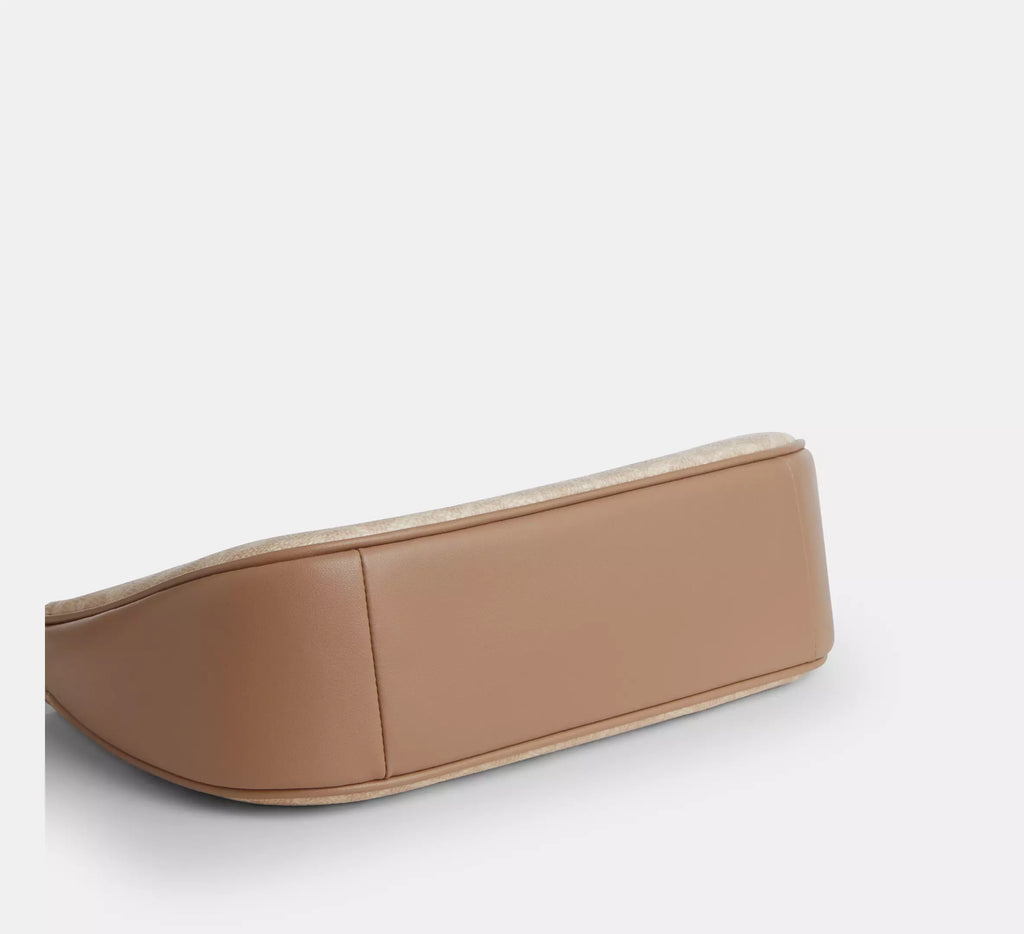 Coach Teri Shoulder Bag In Signature Canvas Sand