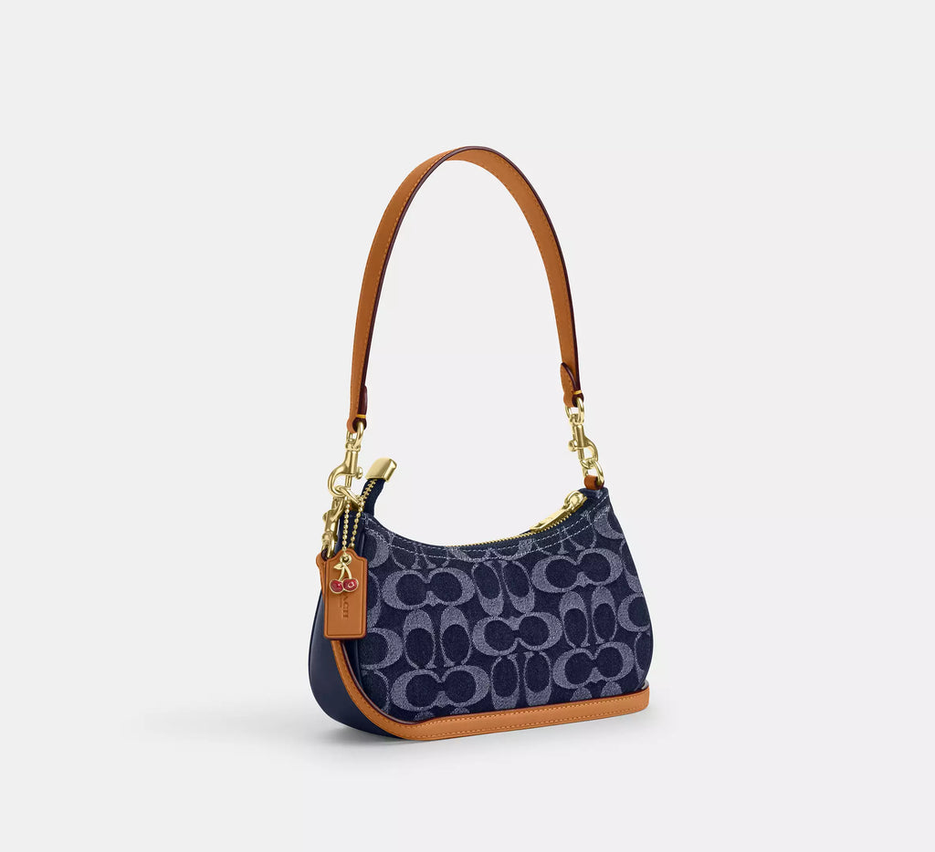 Coach Denim Blue leather Handbag