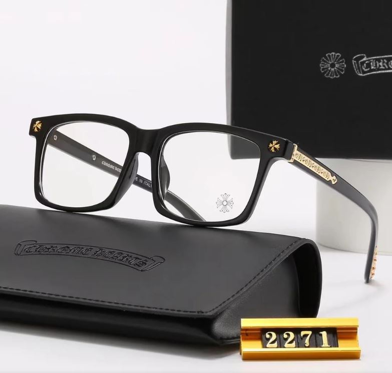 LUNETTES VINTAGE CHROMÉES ANTI-LUMIÈRE BLEUE