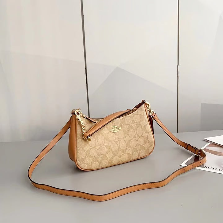 Coach Cinnamon Leather Handbag