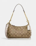 Coach Teri snake Leather Handbag